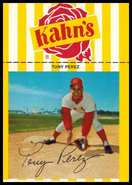 27A Tony Perez Yellow